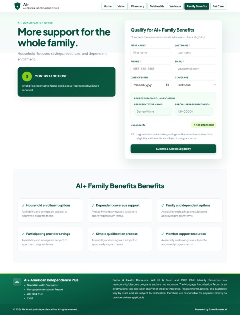 AI+ Family Benefits