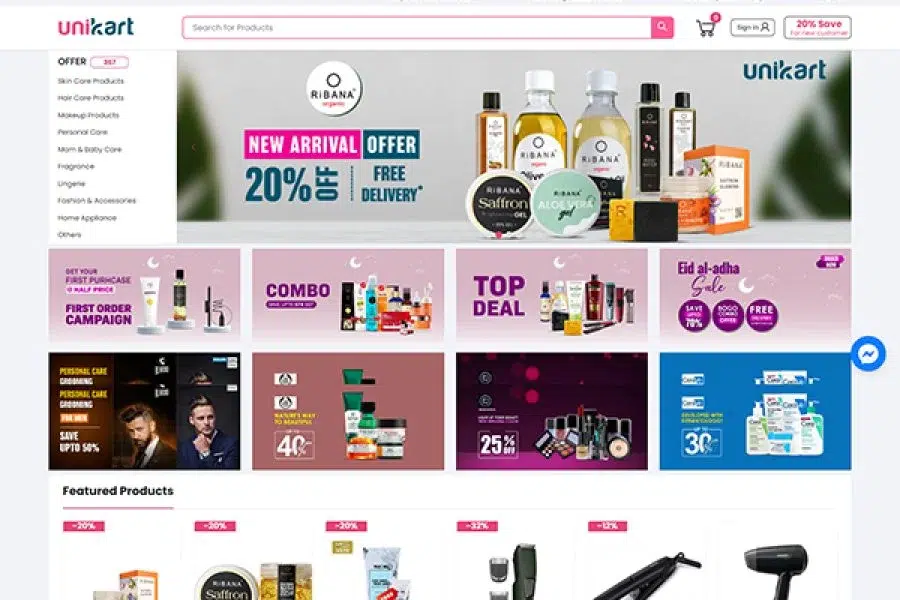 Unikart Ecommerce